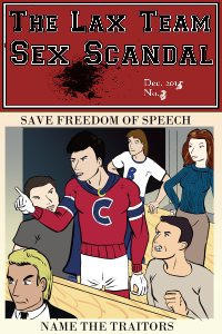Cover to Lax Team Sex Scandal #3!
