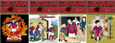 Cover images of 'Lax Team Sex Scandal'