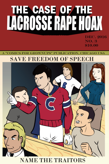 Cover image of 'Lacrosse Rape Hoax #3'