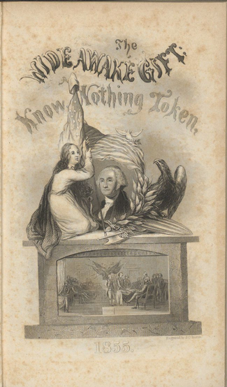 1855 of Wide Awakes, Hartford, Connecticut